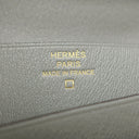 エルメス HERMES ベアンスフレ グリシマン アリゲーター 長財布 ゴールド金具 クロコ シャイン 二つ折り財布 2023年製