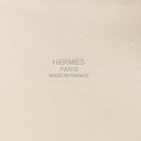 エルメス HERMES ボリード1923 25 ヴェルソ ブループリュム×ナタ ヴォーエプソン 2WAYバッグ シルバー金具 水色 アイボリー バイカラー