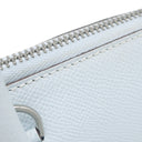 エルメス HERMES ボリード1923 25 ヴェルソ ブループリュム×ナタ ヴォーエプソン 2WAYバッグ シルバー金具 水色 アイボリー バイカラー
