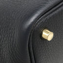 エルメス HERMES ピコタンロックPM ブラック トリヨンクレマンス ハンドバッグ ゴールド金具 黒 2023年製