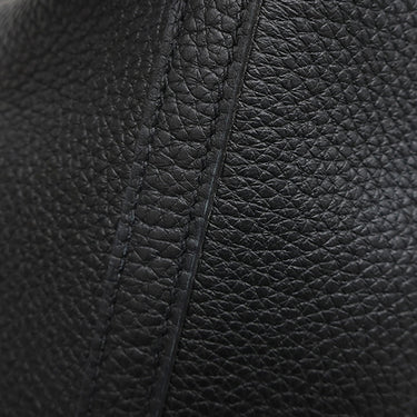 エルメス HERMES ピコタンロックPM ブラック トリヨンクレマンス ハンドバッグ ゴールド金具 黒 2023年製