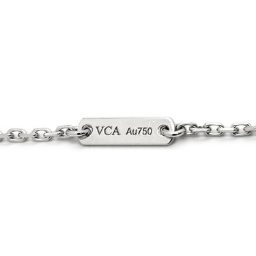 ヴァンクリーフアーペル Van Cleef & Arpels ロータス ペンダント ダイヤ スモール VCARO6P600 ホワイトゴールド K18WG ダイヤモンド ネックレス ペンダント 750 18K WG 31石