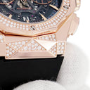 腕時計 ウブロ HUBLOT アエロフュージョン オーリンスキー キングゴールド パヴェ 525.OX.0180.RX.1804.ORL19 自動巻き メンズ