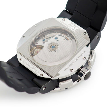 腕時計 ショーメ CHAUMET クラスワン クロノグラフ XXL W17291-45B 自動巻き メンズ ブラック PVD 逆回転防止ベゼル デイト