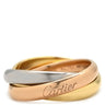 カルティエ Cartier トリニティ クラシック MM B4234249 ホワイトゴールド×イエローゴールド×ピンクゴールド K18WG K18YG K18PG #49(JP9) リング 指輪 Au750 18K 18金 3カラー 3連 9号