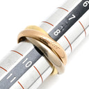 カルティエ Cartier トリニティ クラシック MM B4234249 ホワイトゴールド×イエローゴールド×ピンクゴールド K18WG K18YG K18PG #49(JP9) リング 指輪 Au750 18K 18金 3カラー 3連 9号