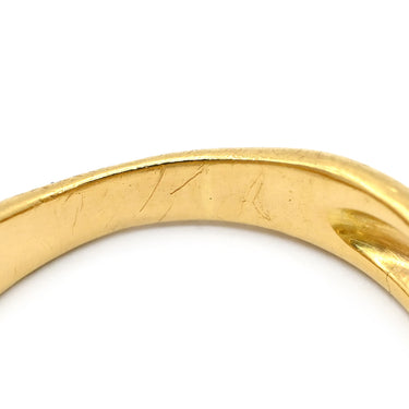 カレライカレラ Carrera y Carrera ムーン＆チャイルド 天使と三日月 イエローゴールド K18YG リング 指輪 My Angel Au750 18K 11号