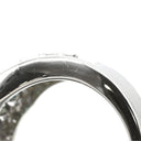 ノンブランド NON BRAND アレキサンドライト 0.75ct グリーン×プラチナシルバー Pt950 アレキサンドライト リング 指輪 緑 プラチナ 9P 9石 9粒 マーキスカット 13号