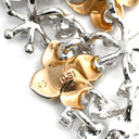 タサキ TASAKI ダイヤモンド 0.31ct フラワー モチーフ ホワイトゴールド×ピンクゴールド K18WG K18PG ダイヤモンド ペンダントトップ Au750 18K チャーム コンビカラー マット