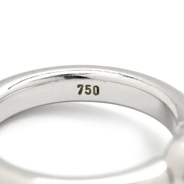 ショパール CHOPARD ハッピーダイヤ ハート 82/2890-20 ホワイトゴールド K18WG ダイヤモンド リング 指輪 750 18K ムービングダイヤ 1P 9号