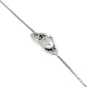 ダミアーニ DAMIANI ルミエール クロス ダイヤ ペンダント ブラウン×ホワイトゴールド K18WG ダイヤモンド ネックレス 十字架 ブラウンダイヤ
