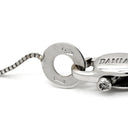 ダミアーニ DAMIANI ルミエール クロス ダイヤ ペンダント ブラウン×ホワイトゴールド K18WG ダイヤモンド ネックレス 十字架 ブラウンダイヤ
