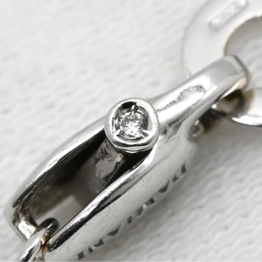 ダミアーニ DAMIANI ルミエール クロス ダイヤ ペンダント ブラウン×ホワイトゴールド K18WG ダイヤモンド ネックレス 十字架 ブラウンダイヤ