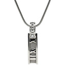 ティファニー Tiffany & Co アトラス ペンダント ダイヤモンド ホワイトゴールド K18WG ダイヤモンド ネックレス 18K 750 Ag750 ローマ数字