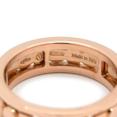 ダミアーニ DAMIANI ベルエポック リール 2093133 ピンクゴールド K18PG リング 指輪 18K 750 PG 幾何学モチーフ 8号