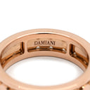 ダミアーニ DAMIANI ベルエポック リール 2093133 ピンクゴールド K18PG リング 指輪 18K 750 PG 幾何学モチーフ 8号