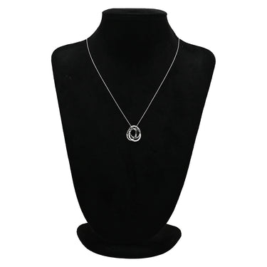 タサキ TASAKI トリプル サークル ホワイトゴールド K18WG ダイヤモンド ネックレス TASAKI ダイヤ 0.27ct 3連 サークル Au K18 750WG