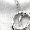 タサキ TASAKI トリプル サークル ホワイトゴールド K18WG ダイヤモンド ネックレス TASAKI ダイヤ 0.27ct 3連 サークル Au K18 750WG