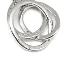 タサキ TASAKI トリプル サークル ホワイトゴールド K18WG ダイヤモンド ネックレス TASAKI ダイヤ 0.27ct 3連 サークル Au K18 750WG