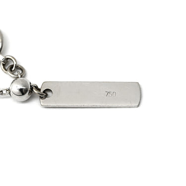 タサキ TASAKI ダイヤ ペンダント ホワイトゴールド K18WG ダイヤモンド ネックレス マーキスカット ドロップ スイング