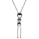 タサキ TASAKI トリロジー ホワイトゴールド K18WG ダイヤモンド ネックレス TASAKI ダイヤ 0.54ct 3石 3粒 スリーストーン Au K18 750WG