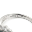 ノンブランド NON BRAND ブラックオパール 1.78ct ダイヤモンド 0.54ct プラチナシルバー Pt900 ブラックオパール ダイヤモンド リング 指輪 Pt900 遊色 オーバル 1石 マルチカラー 虹彩オパール 12号