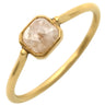 モナカ ジュエリー MONAKA jewellery ダイヤモンド ライトブラウン×イエローゴールド K18YG ダイヤモンド リング 指輪 MONAKA Au750 18K 18金 ローズカット 10号