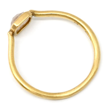 モナカ ジュエリー MONAKA jewellery ダイヤモンド ライトブラウン×イエローゴールド K18YG ダイヤモンド リング 指輪 MONAKA Au750 18K 18金 ローズカット 10号