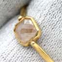 モナカ ジュエリー MONAKA jewellery ダイヤモンド ライトブラウン×イエローゴールド K18YG ダイヤモンド リング 指輪 MONAKA Au750 18K 18金 ローズカット 10号