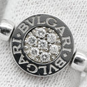 ブルガリ BVLGARI ブルガリブルガリ フリップ ブラック×ホワイトゴールド K18WG ダイヤモンド オニキス #49 リング 指輪 750 1Pダイヤ オニキス 5.5号