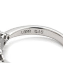 ノンブランド NON BRAND ピンクサファイア 1.029ct ダイヤ ピンク×プラチナシルバー K18WG サファイア ダイヤモンド リング 指輪 Au750 18K 18金 ペアシェイプ 11号