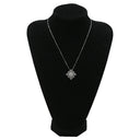 ミキモト MIKIMOTO コルテージュ ペンダント ホワイトゴールド K18WG ダイヤモンド シェル ネックレス MIKIMOTO K18 WG