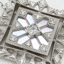 ミキモト MIKIMOTO コルテージュ ペンダント ホワイトゴールド K18WG ダイヤモンド シェル ネックレス MIKIMOTO K18 WG