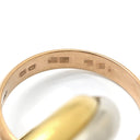 カルティエ Cartier トリニティ ホワイトゴールド×イエローゴールド×ピンクゴールド K18WG K18YG K18PG #56 リング 指輪 Au750 18K 18金 3重 3連 スリーカラー ヴィンテージ 16号