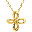 ミキモト MIKIMOTO パール パールホワイト×イエローゴールド K18YG パール ネックレス MIKIMOTO 18K 18金 Au750 1P 1石 1粒 フラワーモチーフ