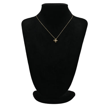 ミキモト MIKIMOTO パール パールホワイト×イエローゴールド K18YG パール ネックレス MIKIMOTO 18K 18金 Au750 1P 1石 1粒 フラワーモチーフ