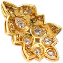 ポーラ POLA ダイヤ 0.81ct イエローゴールド K18YG ダイヤモンド ペンダントトップ Au750 18K 18金 ボタニカル 植物 リーフモチーフ