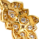 ポーラ POLA ダイヤ 0.81ct イエローゴールド K18YG ダイヤモンド ペンダントトップ Au750 18K 18金 ボタニカル 植物 リーフモチーフ