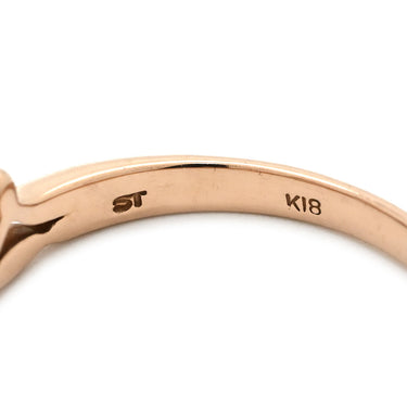 サマンサ ティアラ Samantha Tiara ティアラモチーフ ダイヤモンド ピンクゴールド K18PG ダイヤモンド リング 指輪 Au750 18K 18金 3P 9.5号