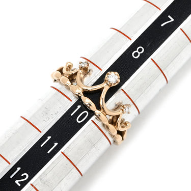 サマンサ ティアラ Samantha Tiara ティアラモチーフ ダイヤモンド ピンクゴールド K18PG ダイヤモンド リング 指輪 Au750 18K 18金 3P 9.5号
