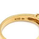 ミキモト MIKIMOTO ルビー ダイヤ レッド×イエローゴールド K18YG ルビー ダイヤモンド リング 指輪 K18YG Au750 18K 18金 ミックスカット 10.5号