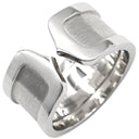 カルティエ Cartier C2リング LM ホワイトゴールド K18WG #50(JP10) リング 指輪 Cドゥ 2C 750 18K 18金 10号