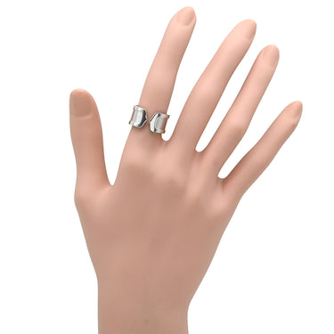 カルティエ Cartier C2リング LM ホワイトゴールド K18WG #50(JP10) リング 指輪 Cドゥ 2C 750 18K 18金 10号