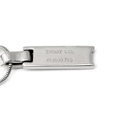 ティファニー Tiffany & Co アトラス ペンダント ダイヤモンド ホワイトゴールド K18WG ダイヤモンド ネックレス 18K 750 Ag750 ローマ数字