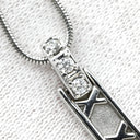 ティファニー Tiffany & Co アトラス ペンダント ダイヤモンド ホワイトゴールド K18WG ダイヤモンド ネックレス 18K 750 Ag750 ローマ数字