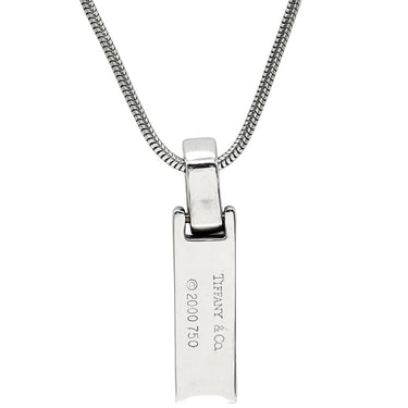 ティファニー Tiffany & Co アトラス ペンダント ダイヤモンド ホワイトゴールド K18WG ダイヤモンド ネックレス 18K 750 Ag750 ローマ数字