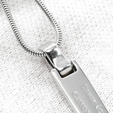 ティファニー Tiffany & Co アトラス ペンダント ダイヤモンド ホワイトゴールド K18WG ダイヤモンド ネックレス 18K 750 Ag750 ローマ数字