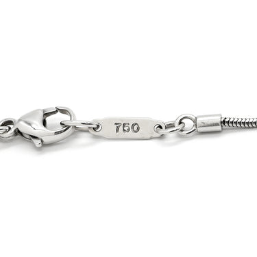 ティファニー Tiffany & Co アトラス ペンダント ダイヤモンド ホワイトゴールド K18WG ダイヤモンド ネックレス 18K 750 Ag750 ローマ数字