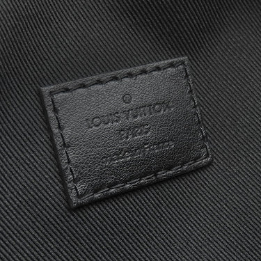 ルイヴィトン LOUIS VUITTON ディスカバリー バムバッグ M44444 ブラック レザー モノグラムギャラクシーキャンバス ボディバッグ マットブラック金具 黒 ウエストバッグ