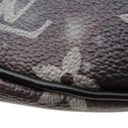 ルイヴィトン LOUIS VUITTON ディスカバリー バムバッグ M44444 ブラック レザー モノグラムギャラクシーキャンバス ボディバッグ マットブラック金具 黒 ウエストバッグ